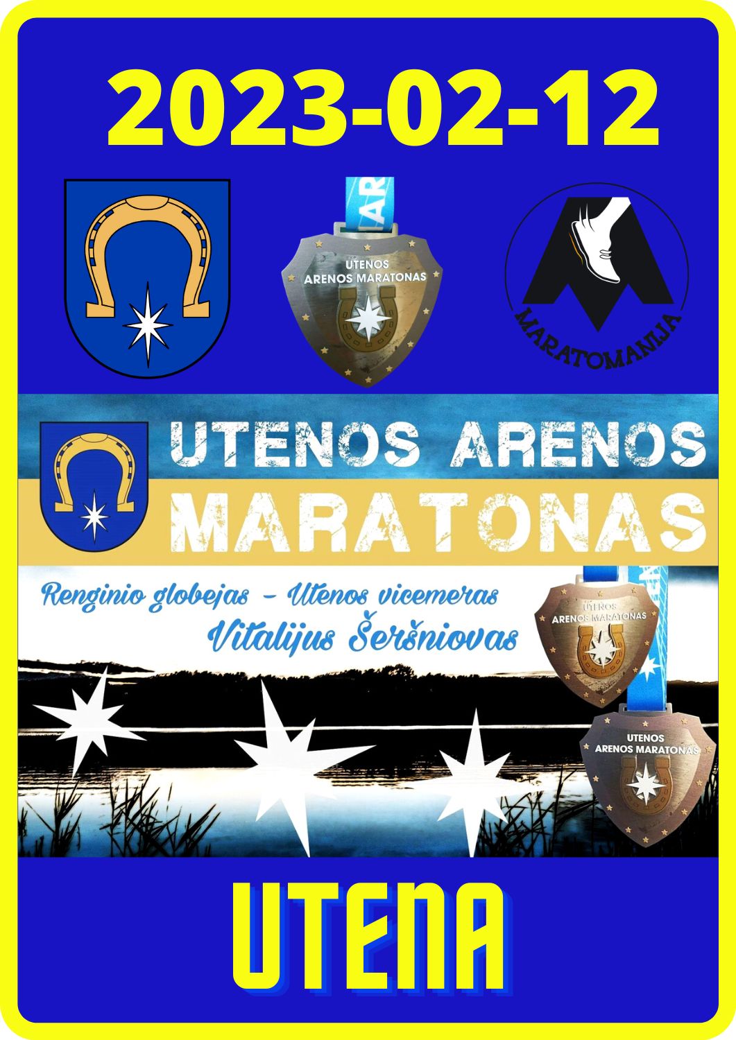 III Utenos arenos maratonas